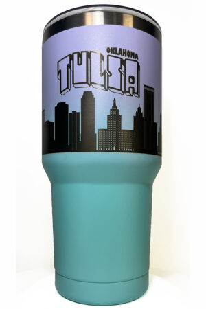 30oz Tumbler | Tulsa Skyline