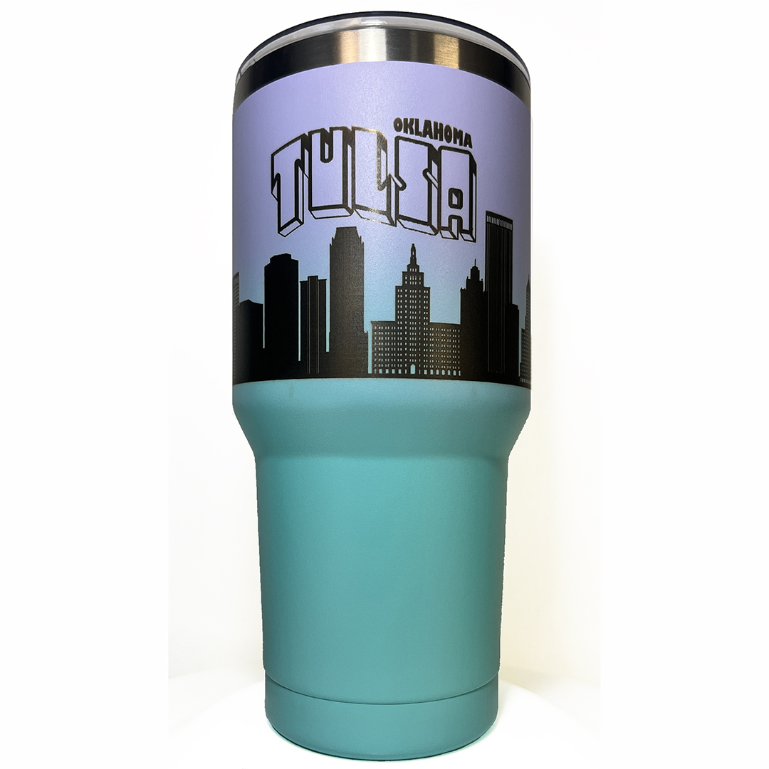 30oz Tumbler | Tulsa Skyline