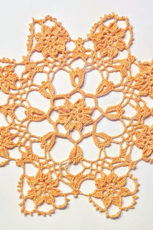 12" Doily | Apricot