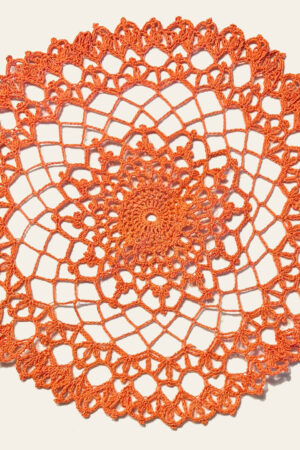 13" Doily | Orange