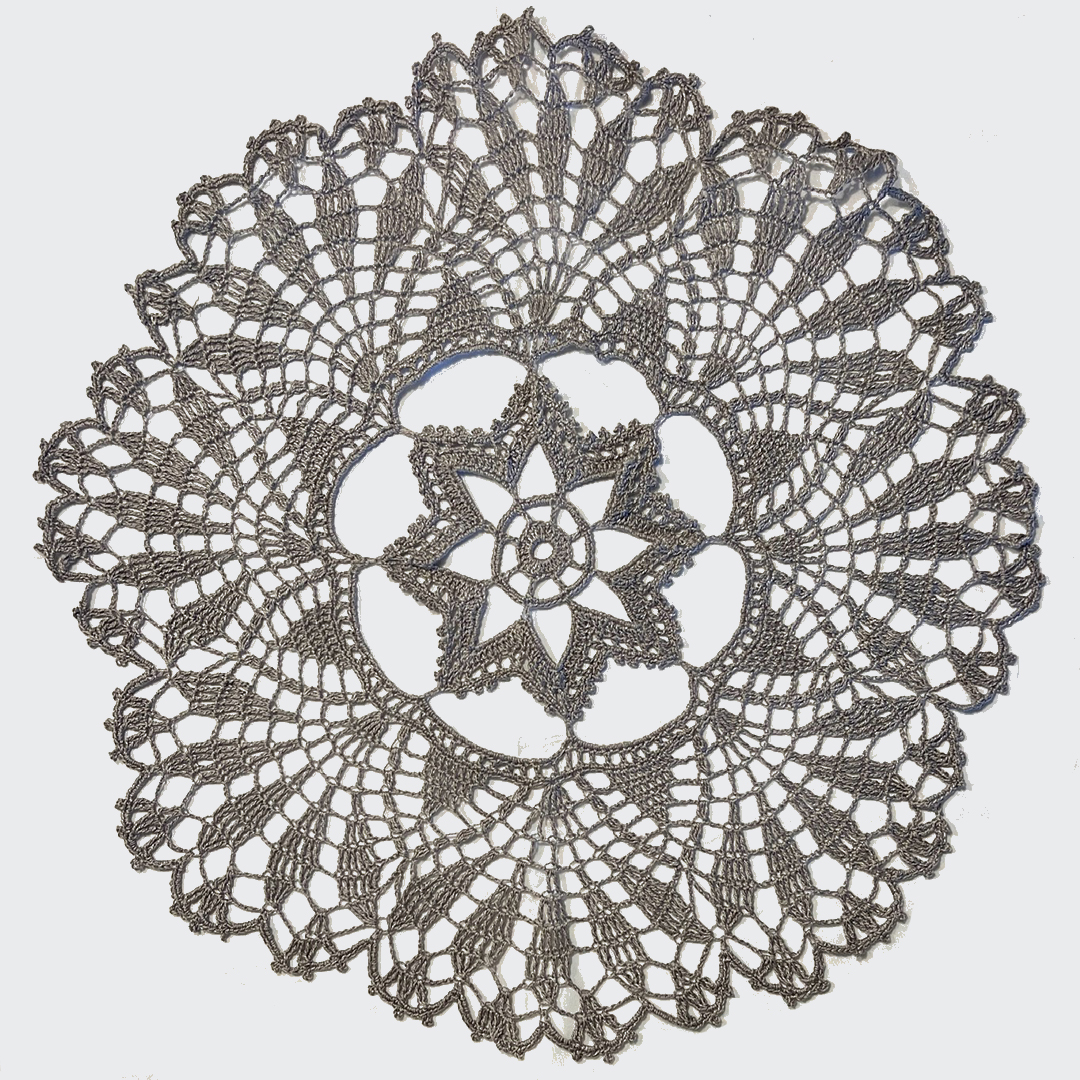 16" Doilies | Gray
