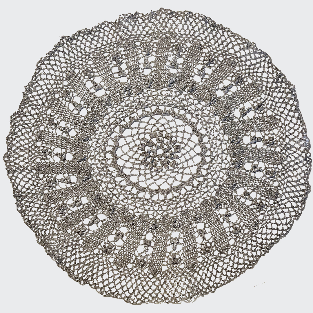 17" Doily | Gray