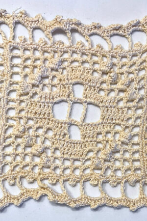 5" Doily | Beige Square