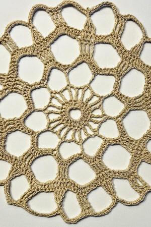 9" Doilies | Beige
