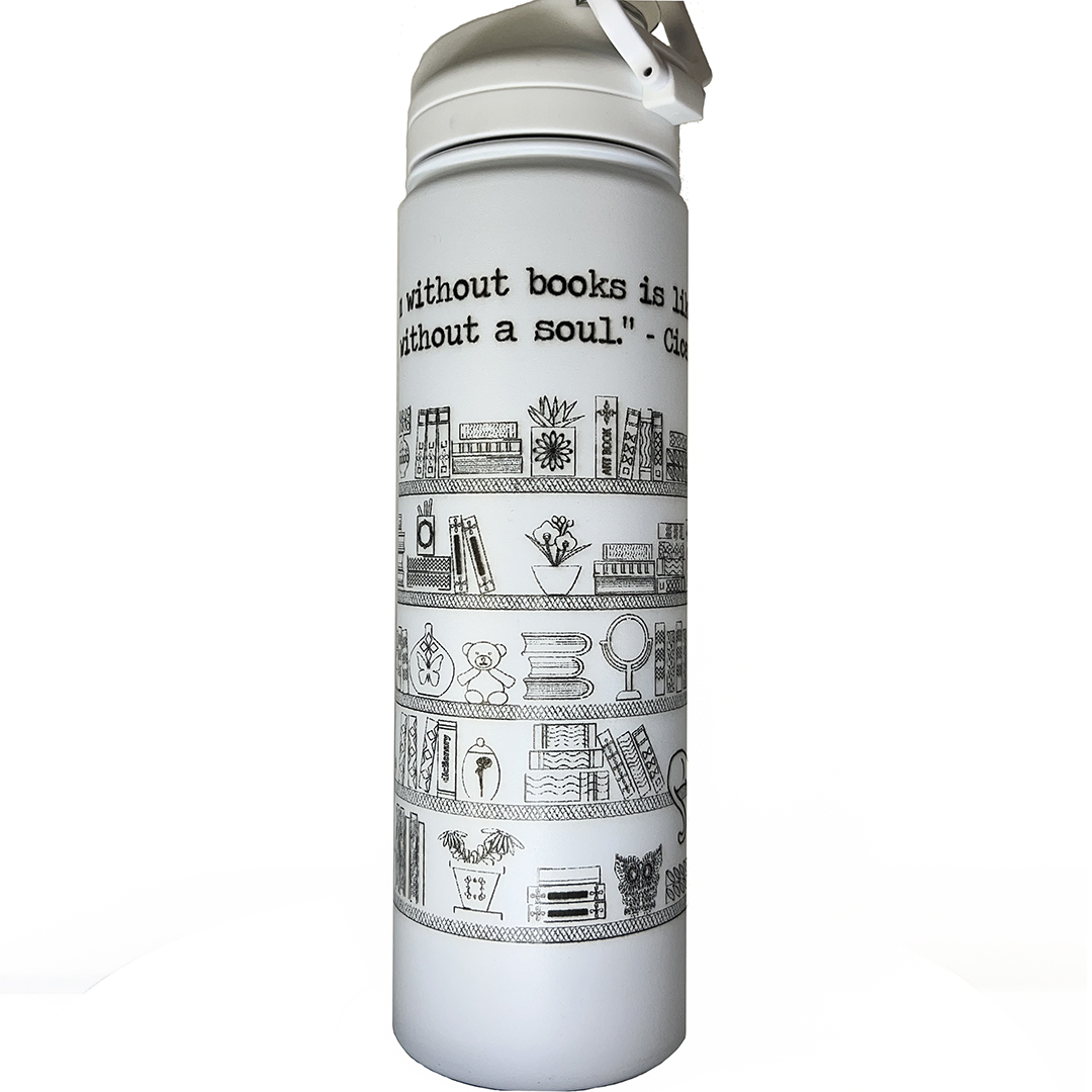 20oz Tumbler | Bookshelf