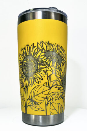 20oz Tumbler | Sunflowers