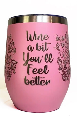 12oz Wine Tumbler | Wine a Bit