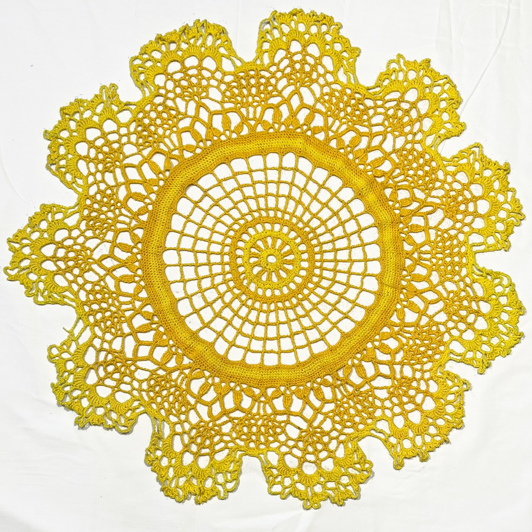 18" Doily | Yellow