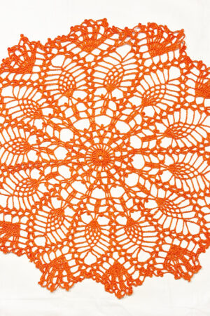 18" Doily | Orange