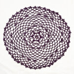 18" Doily | Dark Purple
